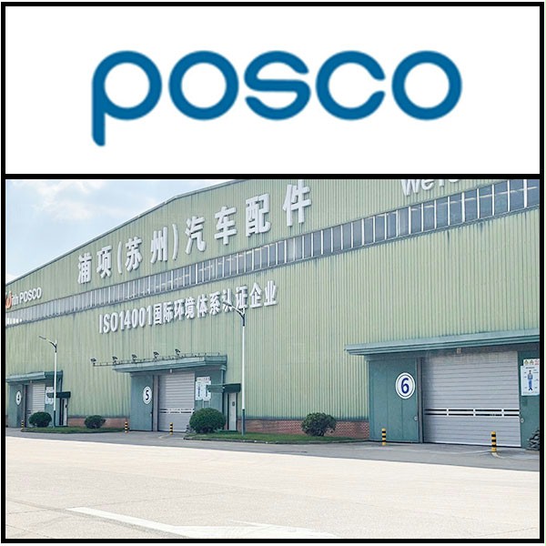 浦項廠房出入口安裝西朗門業硬質快速卷簾門